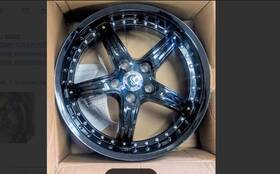 Enkei 4378806540bk 437-880-6540bk 18x8 5x114.3 Wheel