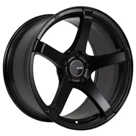 476-780-8040bk Enkei Kojin 17x8 Matte Black Wheel With 40mm Offset For 5x100 Bolt Pattern