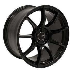 Enkei 492-885-6535bk For Ts9 18x8.5 Alloy Wheel 5x114.3 Bolt Pattern Black Finish
