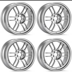 Enkei 880j-35-5114.3-s Genuine Wheels Rpf1 18x8.0j 35 5x114.3 Silver Set Of 4