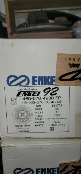 465-580-4925sp Enkei Wheels 4655804925sp Enk Enkei92 Classic -