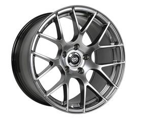 Enkei Wheels 467-885-1238hs Rim Raijin 18x8.5 5x120 Et38 72.6cb Hyper Silver