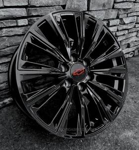 Escaladestyle Fs208811 Gloss Black Escalade V Style Wheels 20x9 Inch Fits 1999-2026 Chevy Silverado 1500