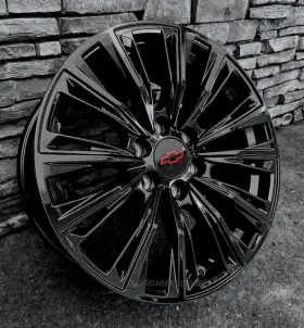 Fs8174 Escaladestyle Gloss Black Cadillac Escalade V Style Wheels 22x9 Inch Fits 2020 Tahoe