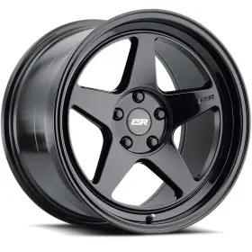 Cr05189550022gb Esr Cr5 18x9.5 5x100 22 Black Wheels 4 72.56 18 Inch Rims