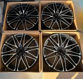 120-818m-rimsgbmf Euro Design 20 Inch Rims Fit Bmw X6 Wheels 2008 09 10 11 12 13 14 15 16 17 18 2019 20x9/10.5 New