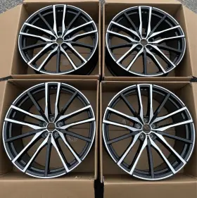 219-742m-rimsgbmf2 Euro Design 20 Inch Rims Fit Bmw X4 Xdrive30i 2019 21 22 2023 2034 2025 20x9/10.5 Wheels New