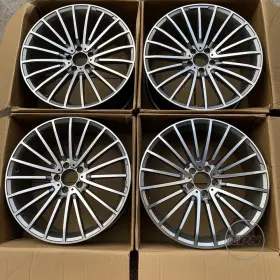 Ed-1985-95112-gmmf-0129-d Euro Design 19 Inch Rims Fit Mercedes Benz C300 Amg 2015-2026 C-class Wheels 19x8.5/9.5 New