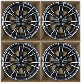 Euro Design Ed-1985112-gbmf-0247-g 19 Inch Rims Fit Bmw 330e 330ex 2019 20 21 22 23 24 2025 2026 Wheels 706m 19x8.5/9.5