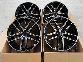Euro Design Ed-1985120-gbmf-0209-v 19 Inch Rims Fit Bmw 760li Wheels 2009 2010 2011 2012 2013 2014 19x8.5/9.5 810m New