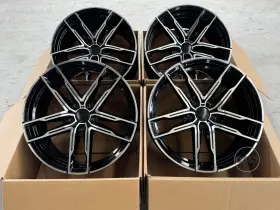 Ed-1985120-gbmf-0209-v Euro Design 19 Inch Rims Fit Bmw 760li Wheels 2009 2010 2011 2012 2013 2014 19x8.5/9.5 810m New