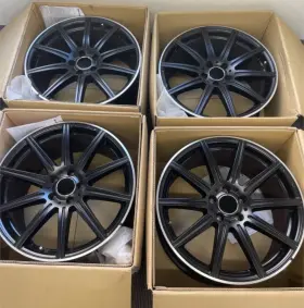 Ed-mb-198595sbmb-f Euro Design 19 Inch Rims Fit Mercedes Benz C400 Amg 2015 16 17 2018 2019 2020 Wheels 19x8.5/9.5