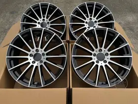 Ed-mz-1985112-gbmf-0128-n Euro Design 19 Inch Rims Fit Mercedes-benz S65 Amg 2014 15 16 17 18 2019 2020 Wheels 19x8.5/9.5