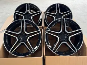 Ed-mz-1985112-gbmf-r29-f Euro Design 19 Inch Rims Fit Mercedes C400 Amg 2015 2016 2017 2018 2019 2020 Wheels 19x8.5/9.5