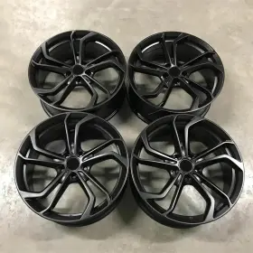 Ed-vw-19-sb Euro Design 19 Inch Rims Fit Volkswagen Golf R 2012-2026 Wheels 19x8.5 Satin Black Brand New