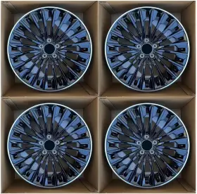 Mb-19x8 Euro Design Mb-19x8/9gbml 19 Inch Rims Fit Mercedes Benz S320 Amg 1996 1997 1998 1999 Wheels 19x8/9 Brand New