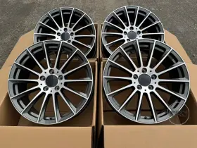 Mz-1985112-gmf-0128-z Euro Design 19 Inch Rims Fit Mercedes Benz Glc350e Amg 2018 2019 2020 Wheels 19x8.5/9.5 Gunmetal