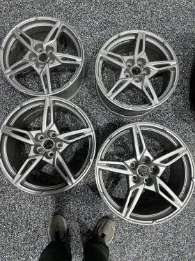 Factory/oem 19x8.5 20x11 C8 Stingray Base Model Rims 2 Front And Rear