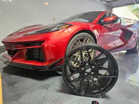 84475654 Factory/oem 2024 Corvette C8 Z06 Set Of 4 Black Aluminum Wheels