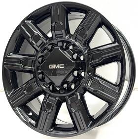 Factory Reproductions 276085478002 20 Inch Gloss Black Replica 5963 Rims Fits 2011 2026 Gmc Sierra 2500 3500 At4 8x180