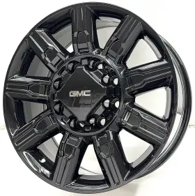 5963 Factory Reproductions 276085478002 20 Inch Gloss Black Replica Rims Fits 2011 2026 Gmc Sierra 2500 3500 At4 8x180