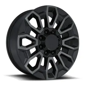 Factory Reproductions 277285448037 Repro Fr 277 Chev High Country 2500 22x8.5 8x180 44 Blk Dark Qty 1
