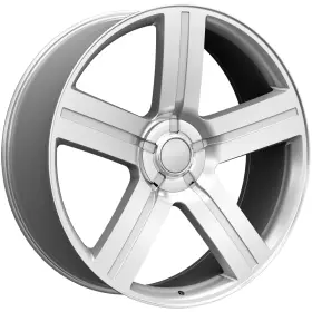 37290005009 Factory Reproductions Fr37 Texas Edition 22x9 5x5 Inch Silver Wheel Rim 22