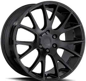 70210256502 Factory Reproductions 4 New Hellcat 2528 Replica Six Lug Ram 1500 22 Inch Black Rims Fits 2019 2026 6x5.5