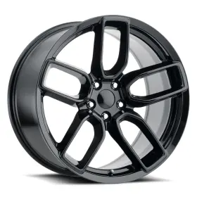 74015221502 Factory Reproductions Fr 74 - Dodge Widebody Replica Wheel 20x10.5 5x115 Et22 71.5cb Gloss Black