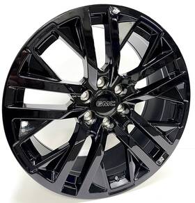 Factory Reproductions 96410316502 24 Inch Gloss Black 5903 Replica Wheels Fits 2026 Gmc Sierra Denali Ultimate 6x5.5
