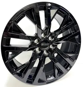 96410316502 Factory Reproductions 24 Inch Gloss Black 5903 Replica Wheels Fits 2026 Gmc Sierra Denali Ultimate 6x5.5