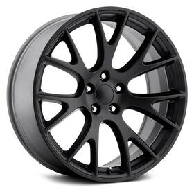 Factory Reproductions Replicas 70290305003 Fr 70 Wheels 22x9 30 5x127 Black Rims Set Of 4