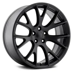 70290305003 Factory Reproductions Replicas Fr 70 Wheels 22x9 30 5x127 Black Rims Set Of 4