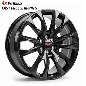 Factoryfitwheels 229-1107 22 Inch Gmc Sierra Yukon Wheels 6x139.7 Denali 1500 Gloss Black Set Of 4 Rims 22x9