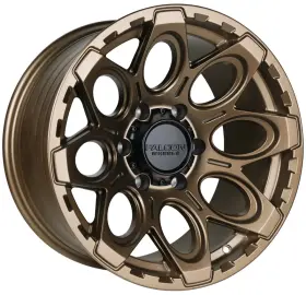 Falcon-t6-7983-12-mbk-nrs Falcon Off-road T6 6x139.7 6x5.5 17x9 -12 Offset Matte Bronze Truck 4 Wheels Set