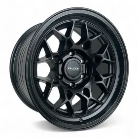 Tx-7983-12-mbr Falcon Off-road Set Of 5 Tx3 Evo 17x9 Et -12 6x139.7 6x5.5 Matte Black Toyota Tacoma