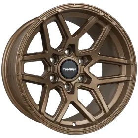 T9-7983-15-mbr Falcon Off-road Wheels Rim T9 17x9 6x139.7 Et-15 106.3cb Full Matte Bronze