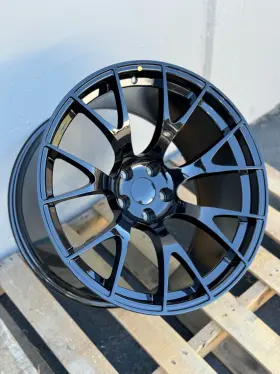 Apsr520105512725716gb Fdr 5x127 Gloss Black Wheels 20x10.5 Square Set Fit Grand Cherokee Dodge Durango