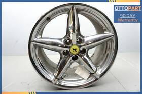 Ferrari 164175 2000 360 Chrome Rear Wheel Rim 18 Inch X10 38.95 Factory Oem