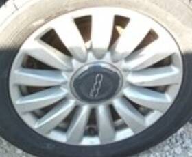Fiat 560-61669b 2014 2015 2016 2017 2018 500 16 Inch Aluminum Wheel Rim 13 Spoke Oem