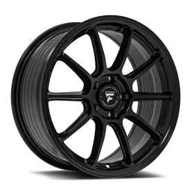 Fs366-17805114p35b Fittipaldi 17x8 Fs366 Black Wheels 5x4.5 35mm Set Of 4