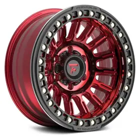 Fb152-17908165n38r Fittipaldi Off-road Fb152r Wheels 17x9 -38 8x165.1 125.2 Red Rims Set Of 4