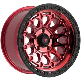 Ft101-17905127n12rtb Fittipaldi Off-road Offroad Ft101 17x9 5x5 Inch -12mm Candy Red Wheel Rim 17