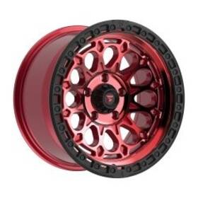 Fittipaldi Offroad Ft101-18908180p18rtb 18x9 Ft101rtb Mach Red Tint With Black Ring Wheel 8x180 18mm