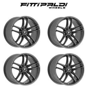 361g-8806535 Fittipaldi Wheels 4 361g 18x8 5x4.50 35 Hb 73.1 Gloss Graphite Aluminum Alloy
