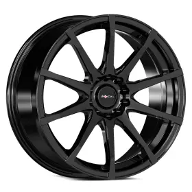 453-6701bk Focal 40 453 F-53 Rim 16x7 4x100/4x108 Offset Gloss Black Quantity Of 1