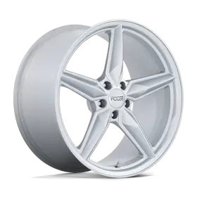 F174200066 Foose 35-1n F174 Cf8 20x10 35 Gloss Silver Wheel 5x114.3 5x4.5 Qty 1