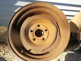 0u812 Ford 1969-1973 Mustang Oem 14 Inch X 7 Steel 5 Lug Wheel 4 Setback 1/2 #7