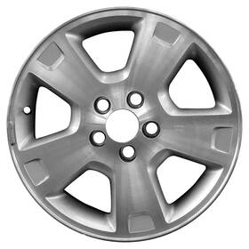 Ford 3f2z1007la Used Machined And Painted Silver Aluminum Wheel 17 X 7
