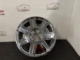 4w631007ac Ford 04-05 Thunderbird 7 Spoke Chrome Plated Grooved Rim Wheel 17x-7-1/2
